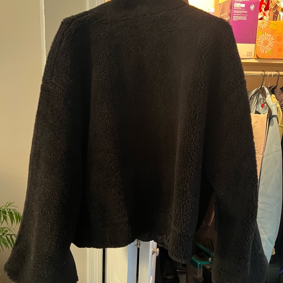 Free People Faux Shearling Jacket - Picture 4 of 5